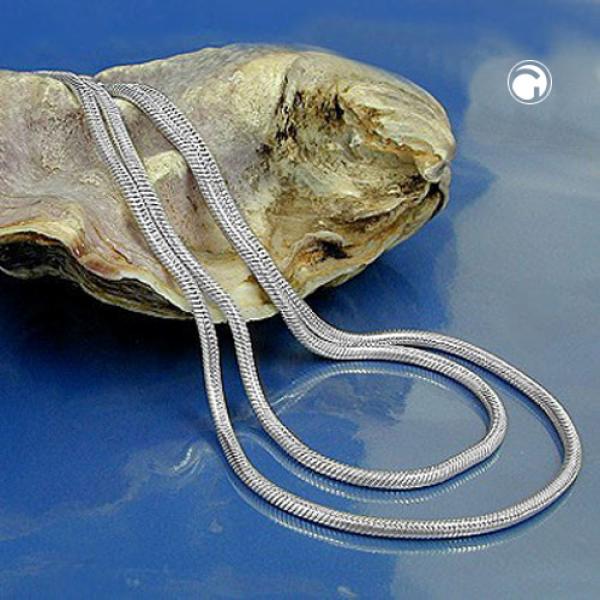 Kette 15mm runde Schlangenkette Silber 925 80cm Kette 15mm runde Schlangenkette Silber 925 80cm