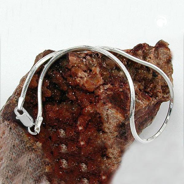 Armband 13mm Schlangenkette fünfkantig diamiert Silber 925 19cm Armband 13mm Schlangenkette fünfkantig diamiert Silber 925 19cm