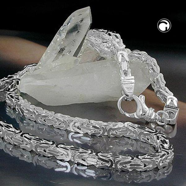 Kette ca.5mm Königskette vierkant glänzend Silber 925 60cm Kette ca.5mm Königskette vierkant glänzend Silber 925 60cm