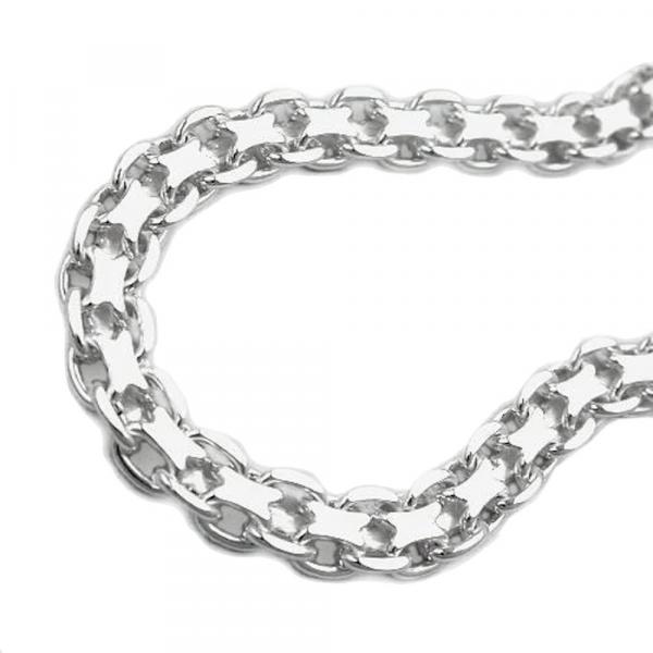 Armband 46mm Bismarckkette Silber 925 19cm