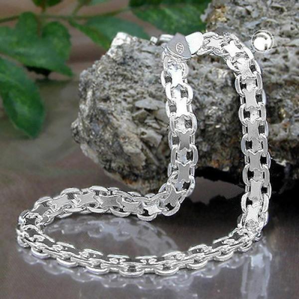 Armband 46mm Bismarckkette Silber 925 21cm Armband 46mm Bismarckkette Silber 925 21cm