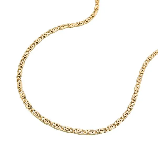 Kette 1,2mm S-Panzer 14Kt GOLD 45cm Kette 1,2mm S-Panzer 14Kt GOLD 45cm