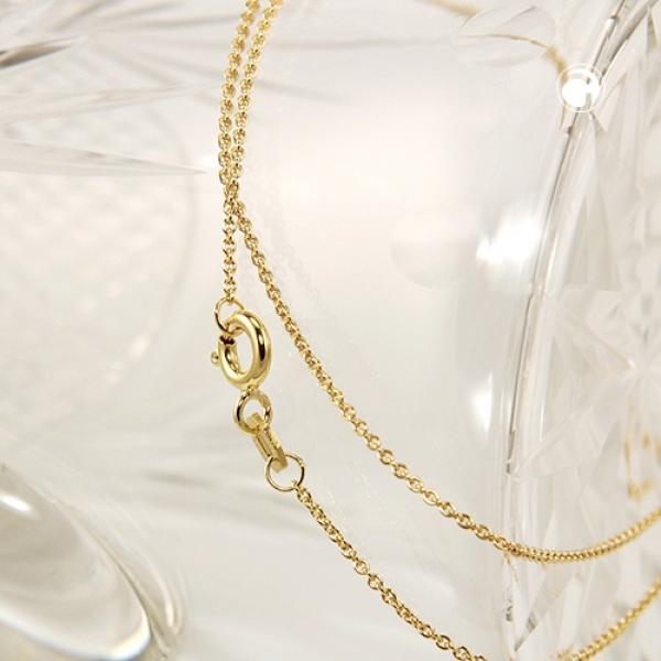 Kette 1,1mm Ankerkette rund 9Kt GOLD 42cm Kette 1,1mm Ankerkette rund 9Kt GOLD 42cm