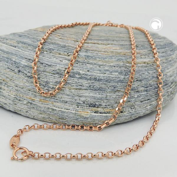 Kette 2mm Ankerkette rund 9Kt Rotgold 45cm Kette 2mm Ankerkette rund 9Kt Rotgold 45cm