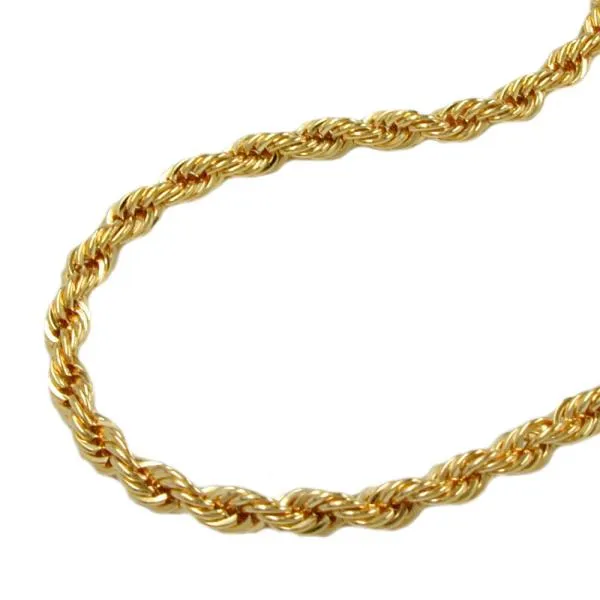 Kette 2mm Kordelkette 9Kt GOLD 45cm Kette 2mm Kordelkette 9Kt GOLD 45cm