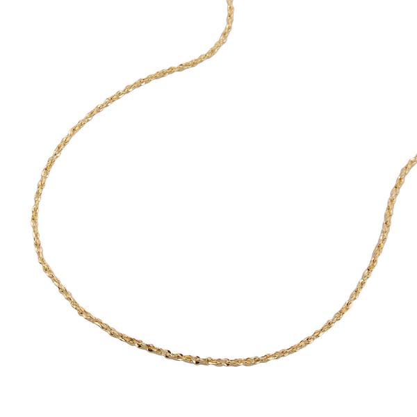 Kette 0,6mm Fantasie-Muster gedreht 14Kt GOLD 42cm Kette 0,6mm Fantasie-Muster gedreht 14Kt GOLD 42cm