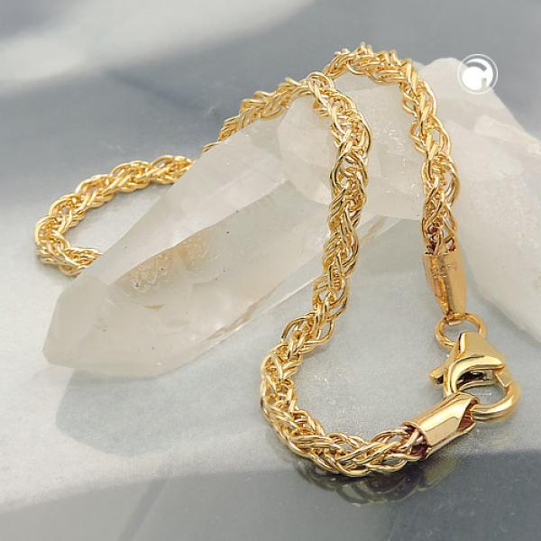 Armband 3mm Fantasie 9Kt GOLD 19cm Armband 3mm Fantasie 9Kt GOLD 19cm