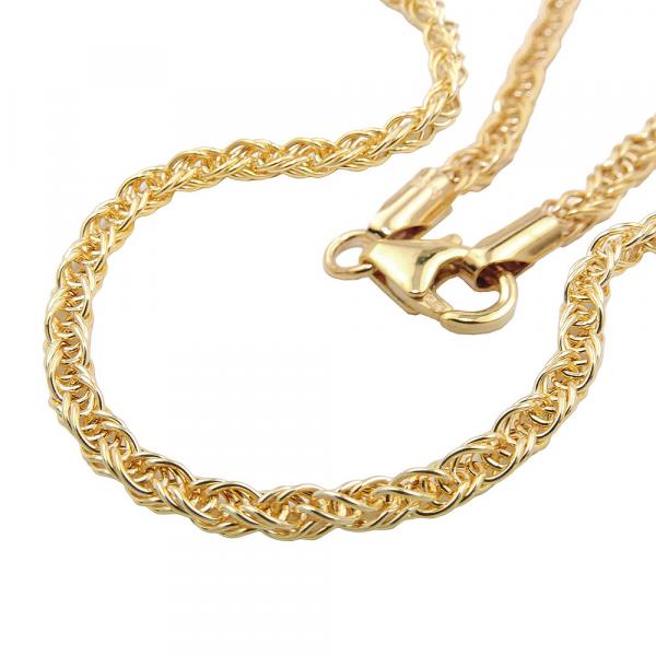 Kette 3mm Fantasie 9Kt GOLD 45cm Kette 3mm Fantasie 9Kt GOLD 45cm