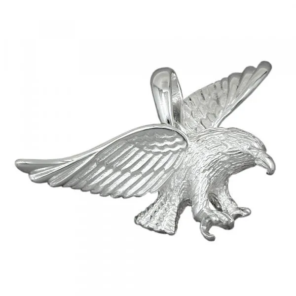 Anhänger 40x25mm Adler Silber 925 Anhänger 40x25mm Adler Silber 925