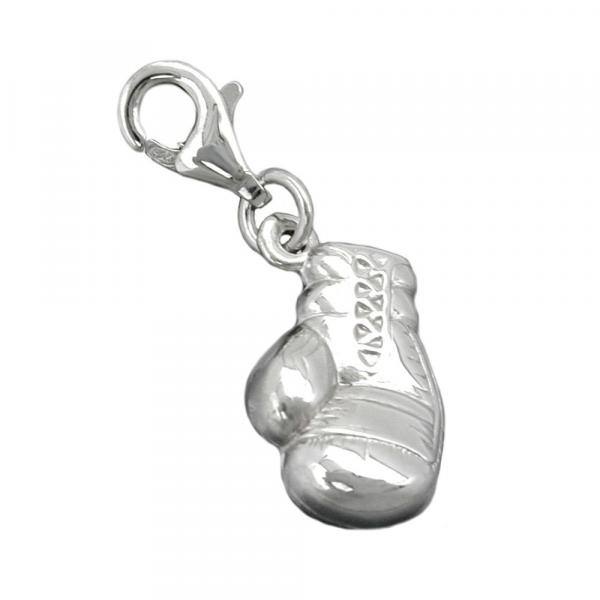 Anhänger 15x10mm Charm Boxhandschuh Silber 925 Anhänger 15x10mm Charm Boxhandschuh Silber 925