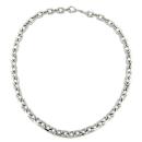 Kette, Anker, diamantiert rhodiniert