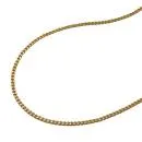 Kette Flachpanzer 1,2mm vergoldet AMD 42cm