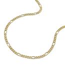 Kette 1,6mm Figarokette 9Kt GOLD 42cm