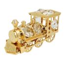Tischdekoration Lokomotive 80x50mm mit Glas-Steinen